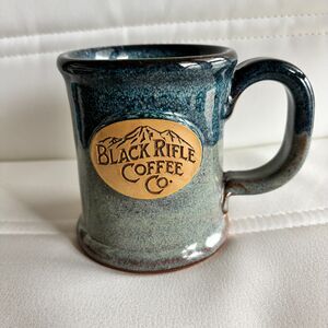 Hand Crafted Pottery Black Rifle Coffee Co. 12 oz. Coffee Mug